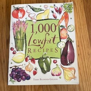 1,000 Low-fat Recipes by Terry Blonder Golson - book paperback (cookbook)